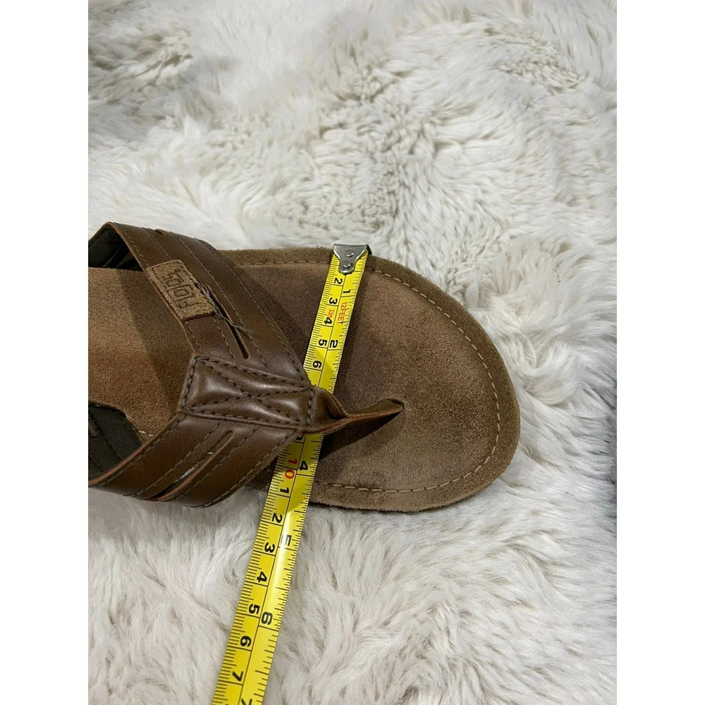 Flojos Alonzo Cognac (Brown) Men's Flip Flop